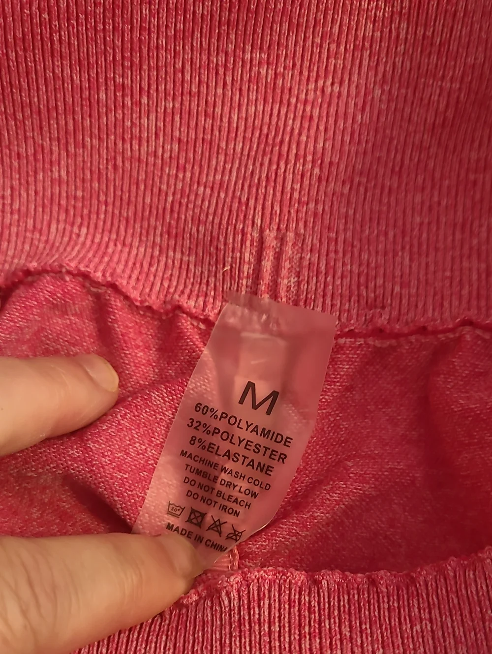 Pink Ruched High-Waist Bike Shorts